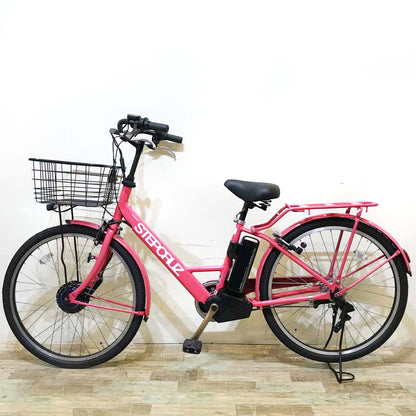 ブリヂストン ステップクルーズ ピンク 26インチ KW075【中古車】