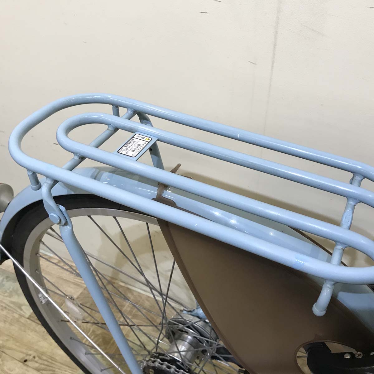 中古電動自転車 ブリヂストン アシスタ ベーシック ブルー 26インチ KB003