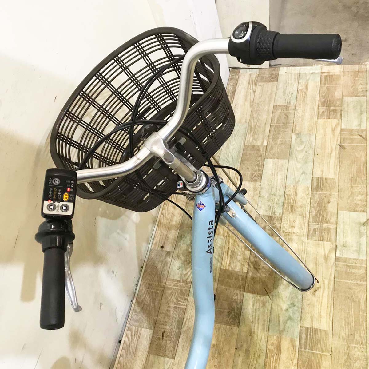 中古電動自転車 ブリヂストン アシスタ ベーシック ブルー 26インチ KB003