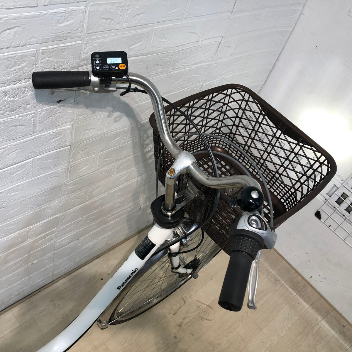 中古電動自転車 パナソニック ビビ DX ホワイト 26インチ YC020