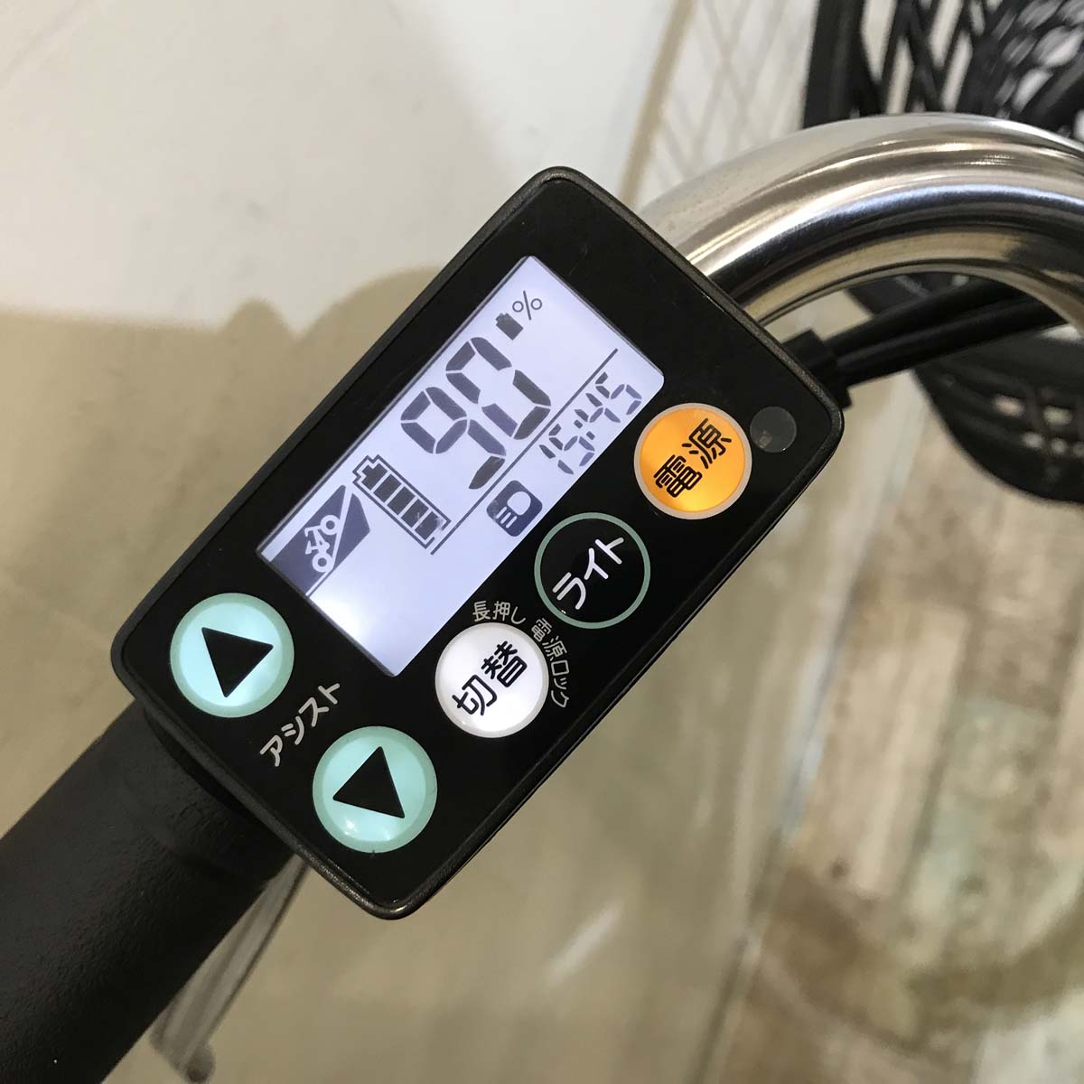 中古電動自転車  ヤマハ PAS With SP パス ウィズ SP シルバー 26インチ KB004