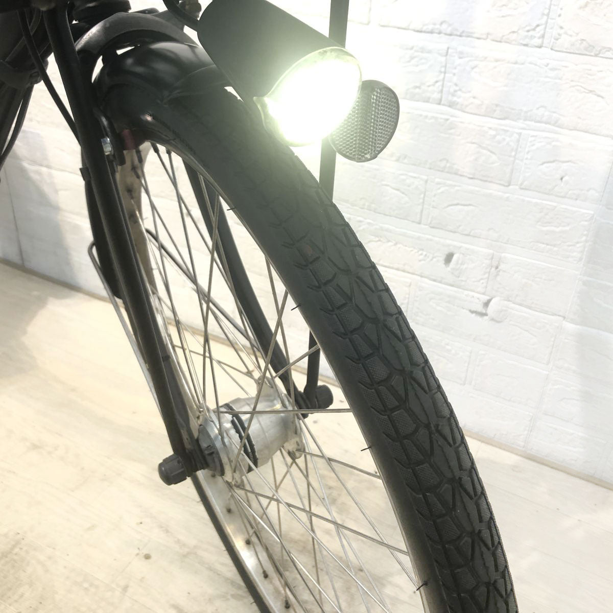 中古電動自転車 パナソニック ギュットステージ22 グレー 22インチ YH037