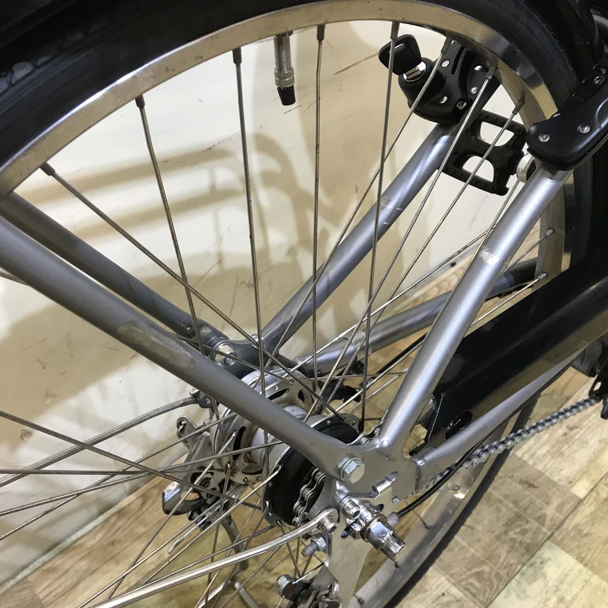 ヤマハ PAS With SP パス ウィズ SP シルバー 26インチ KB004 【中古車】