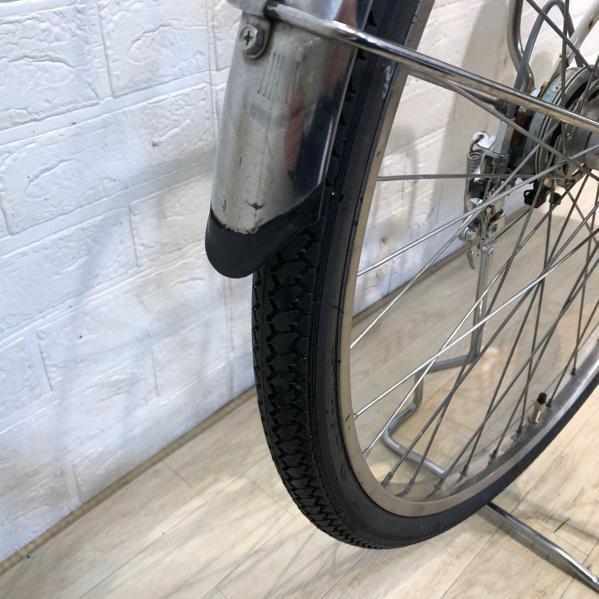 中古電動自転車 パナソニック ビビ DX ホワイト 26インチ YC021