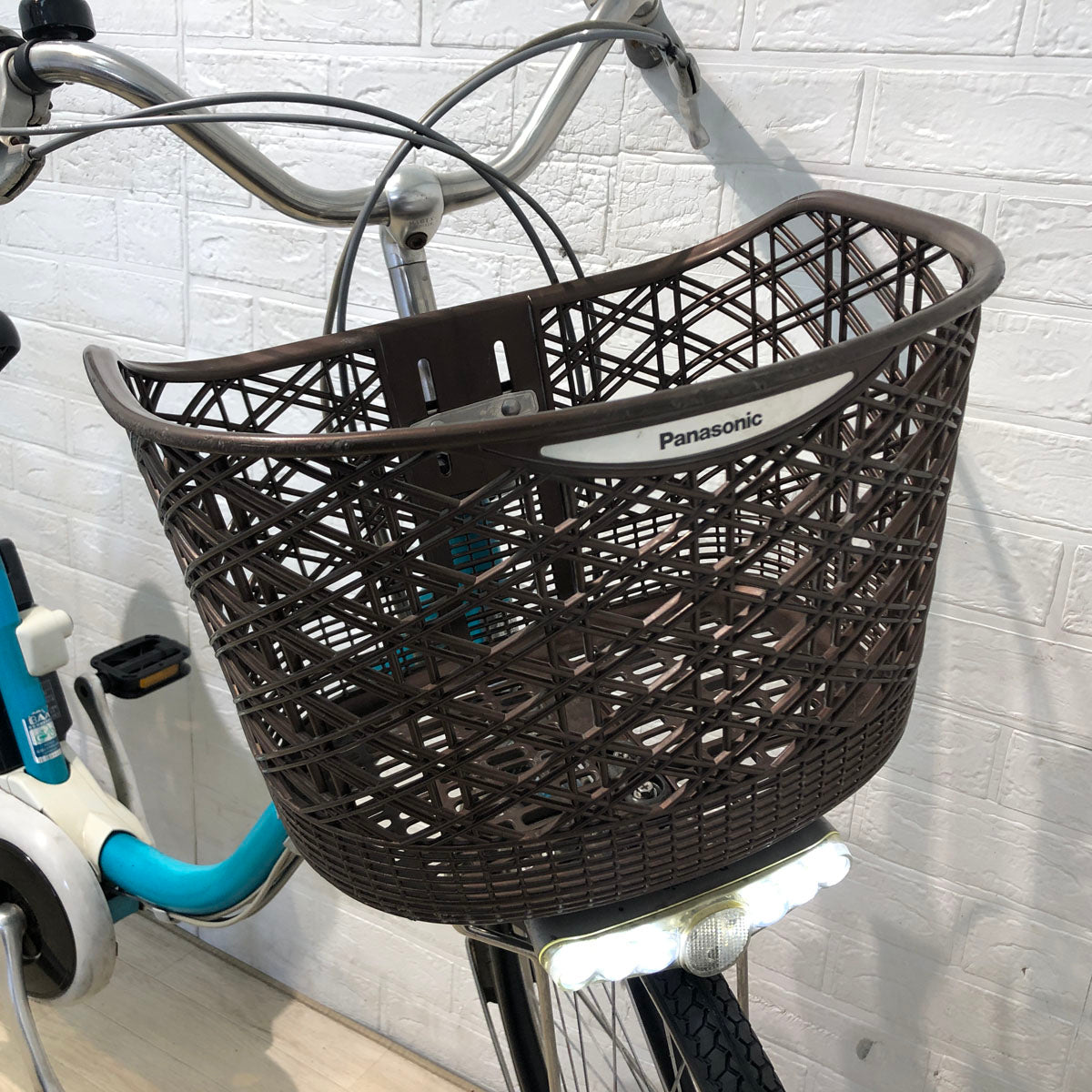 中古電動自転車 パナソニック ビビ DX ブルー 26インチ YC022