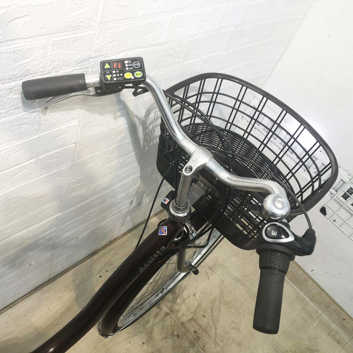 ブリヂストン アシスタファインDX ブラウン 26インチ YH039 【中古車】