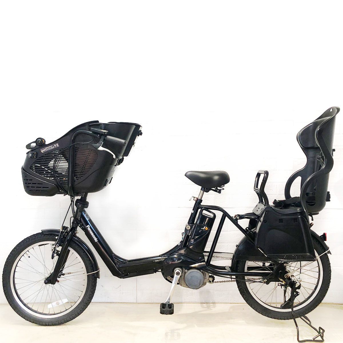 中古電動自転車 パナソニック ギュット ミニ K ブラック 20インチ YC023