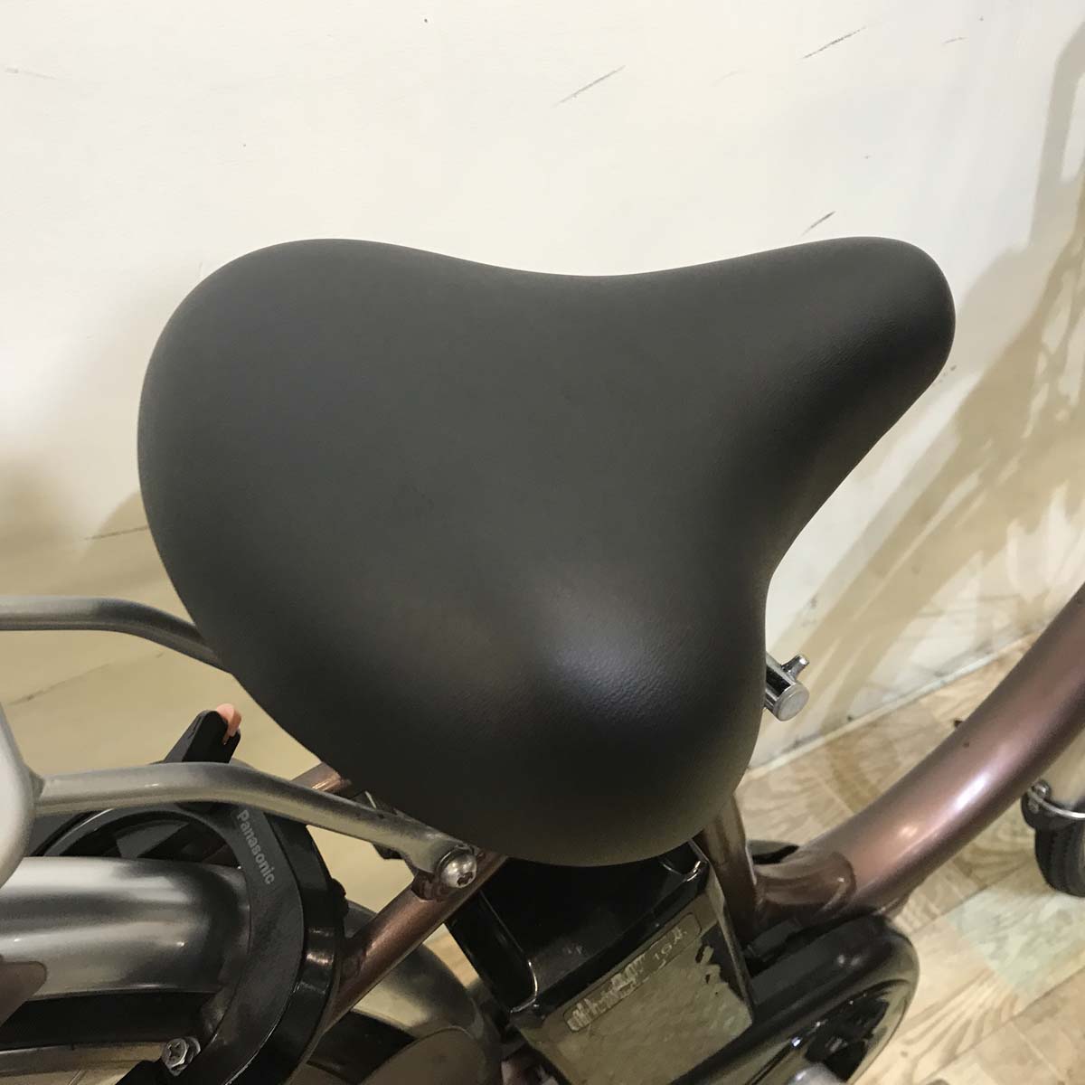 中古電動自転車 パナソニック ビビ LU ブラウン 26インチ KB006
