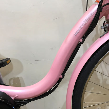 ヤマハ PAS ナチュラ L DX ピンク 26インチ KN055【中古車】