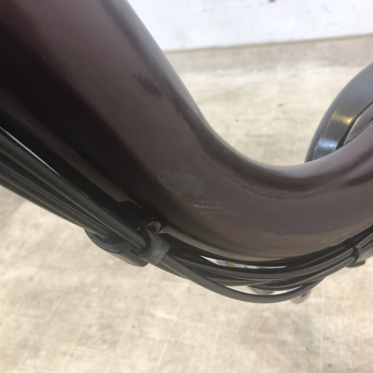 中古電動自転車 ブリヂストン アシスタファインDX ブラウン 26インチ YH039