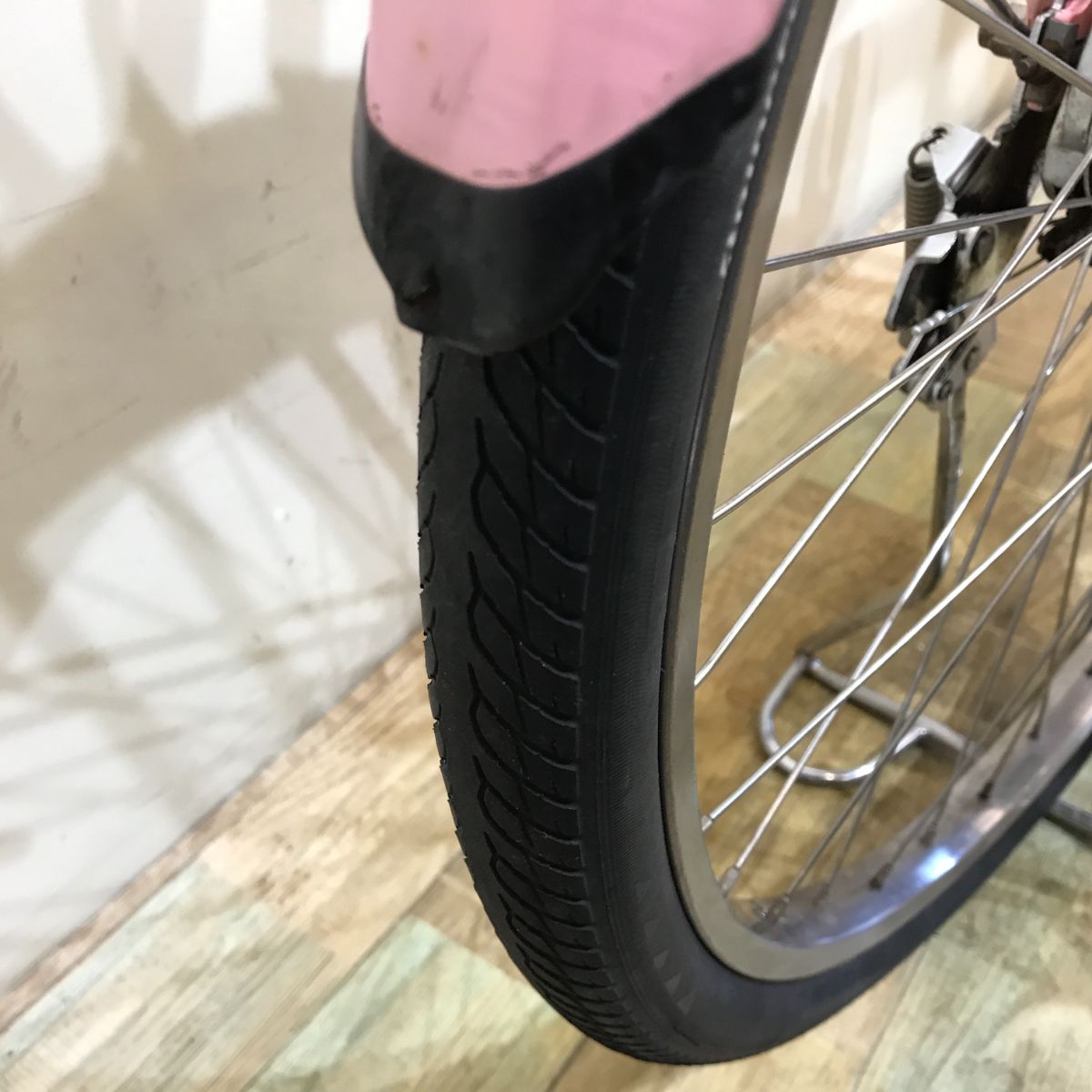 ヤマハ PAS ナチュラ L DX ピンク 26インチ KN055【中古車】