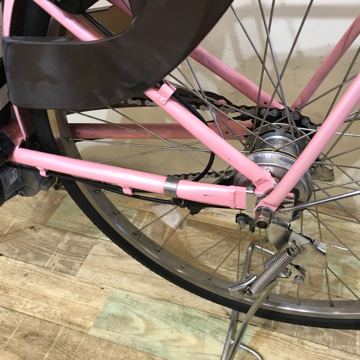 ヤマハ PAS ナチュラ L DX ピンク 26インチ KN055【中古車】