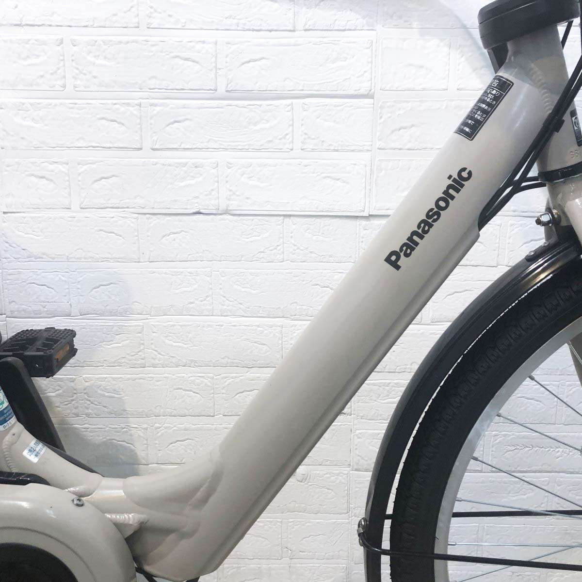 中古電動自転車 パナソニック ギュットアニーズF ベージュ 26インチ YH040