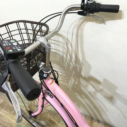 ヤマハ PAS ナチュラ L DX ピンク 26インチ KN055【中古車】
