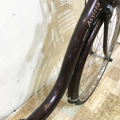 ブリヂストン アシスタ ベーシック ブラウン 26インチ KB007 【中古車】