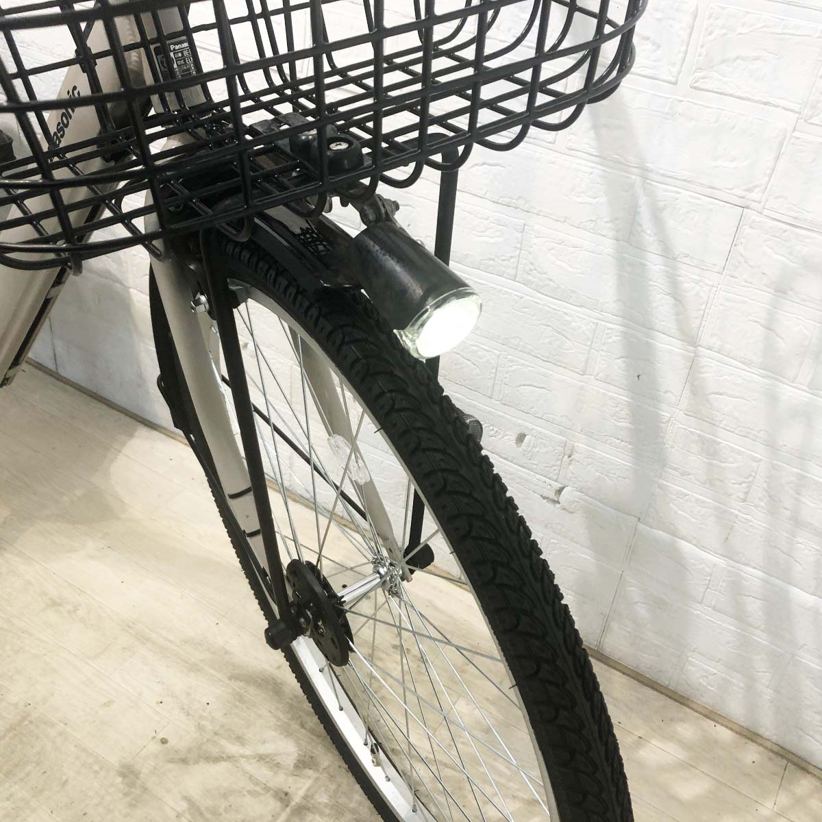 中古電動自転車 パナソニック ギュットアニーズF ベージュ 26インチ YH040