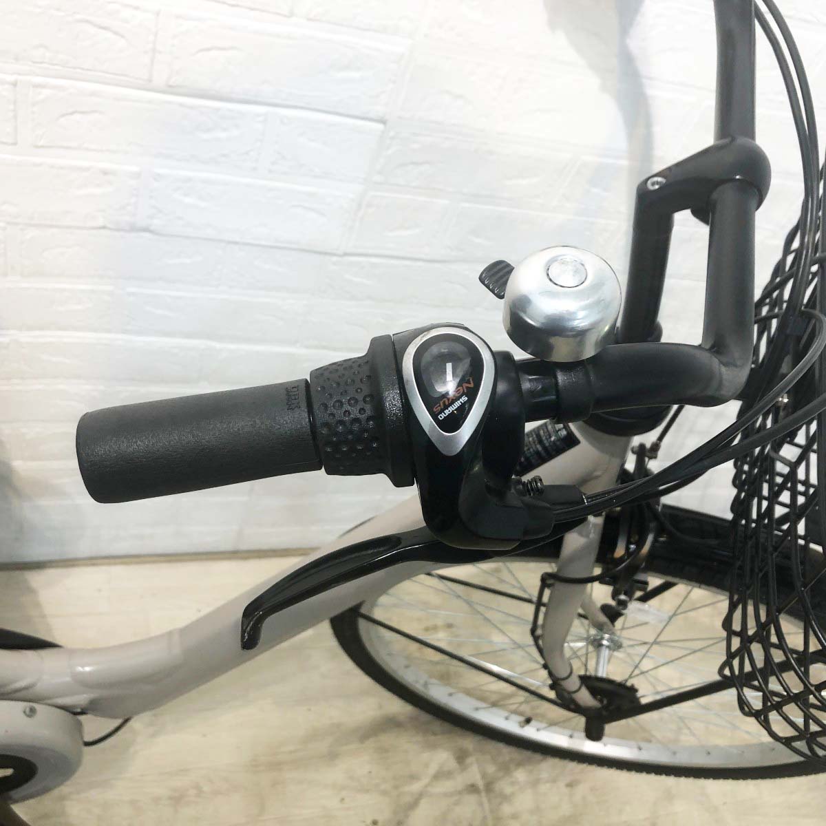 中古電動自転車 パナソニック ギュットアニーズF ベージュ 26インチ YH040