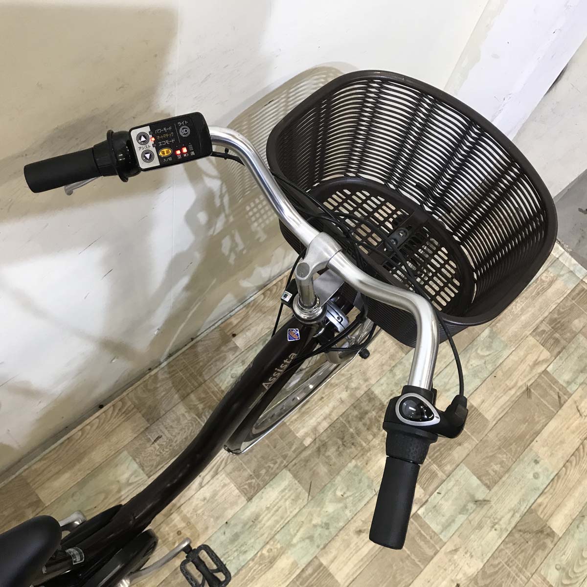 中古電動自転車  ブリヂストン アシスタ ベーシック ブラウン 26インチ KB007