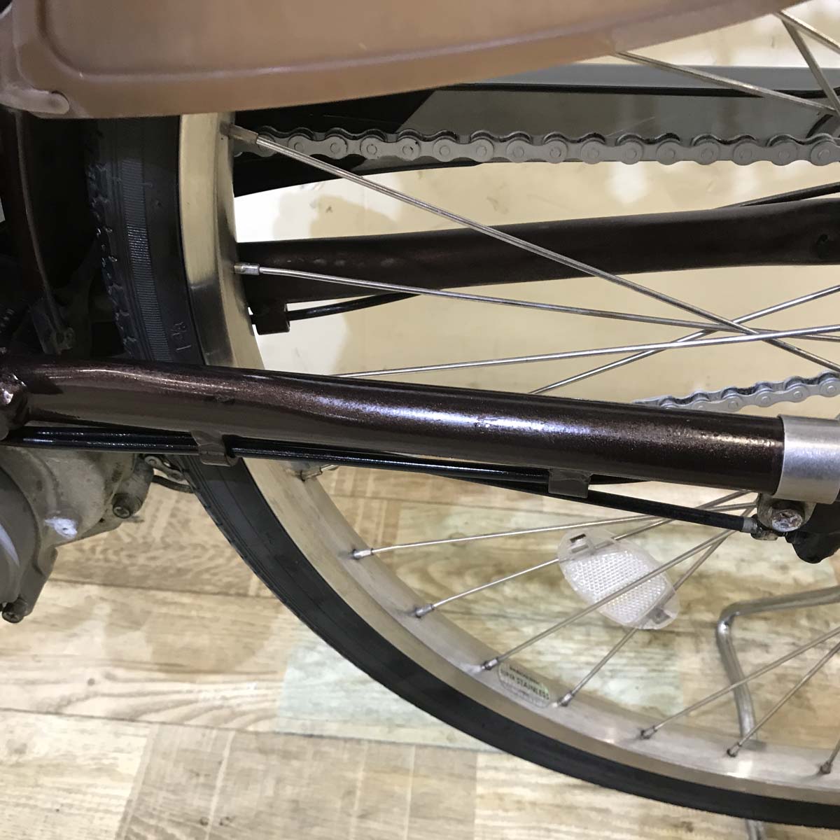 ブリヂストン アシスタ ベーシック ブラウン 26インチ KB007 【中古車】