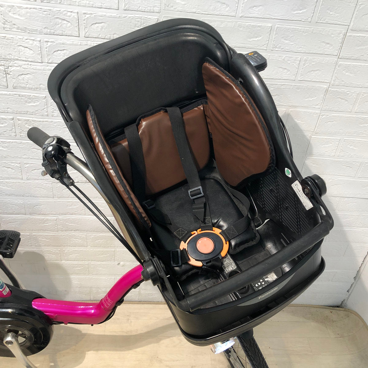 中古電動自転車 パナソニック ギュット ミニ DX ピンク 20インチ YC025