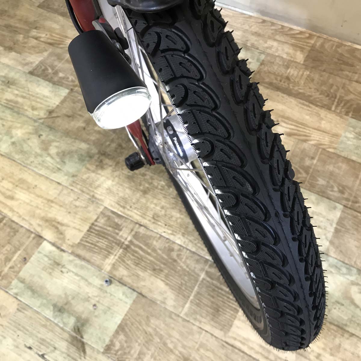 中古電動自転車 パナソニック ギュットミニDX レッド 20インチ KG020