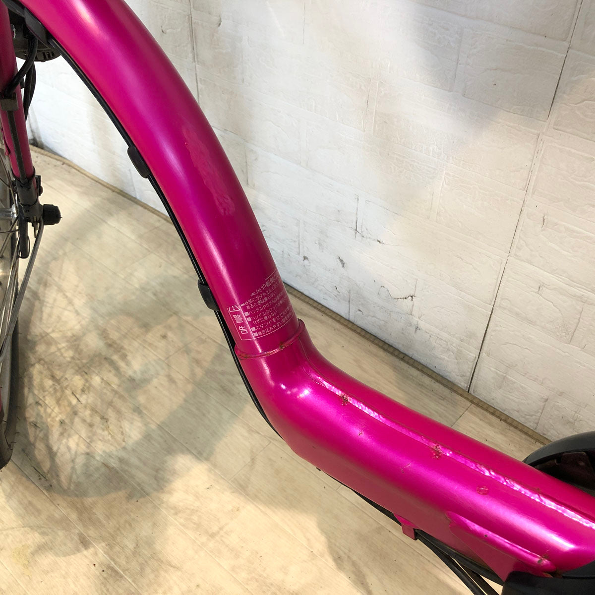 中古電動自転車 パナソニック ギュット ミニ DX ピンク 20インチ YC025