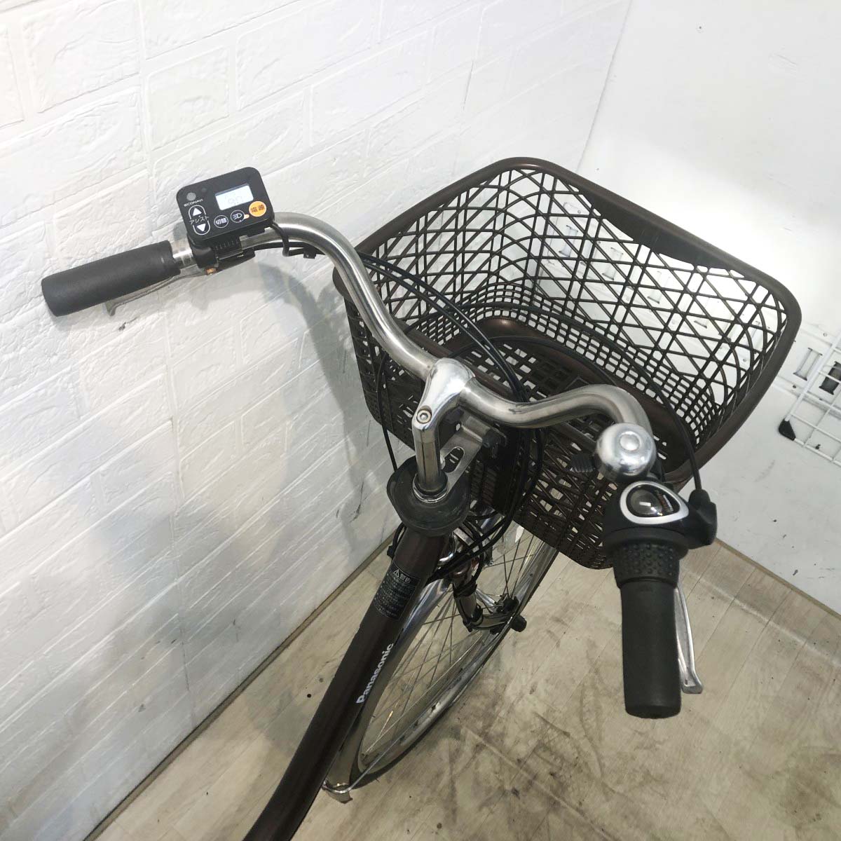 中古電動自転車 パナソニック ビビDX ブラウン 26インチ YH042