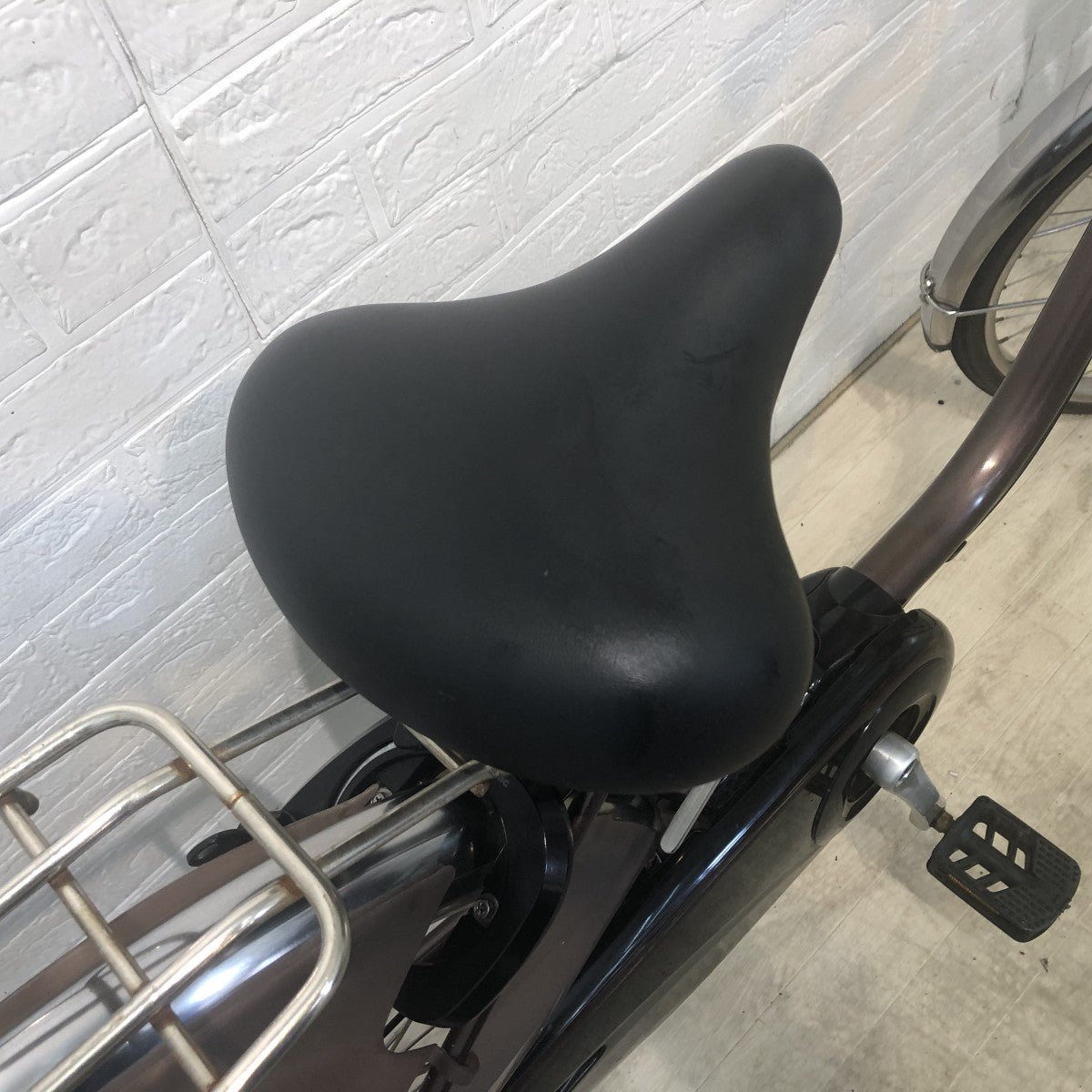 中古電動自転車 パナソニック ビビDX ブラウン 26インチ YH042