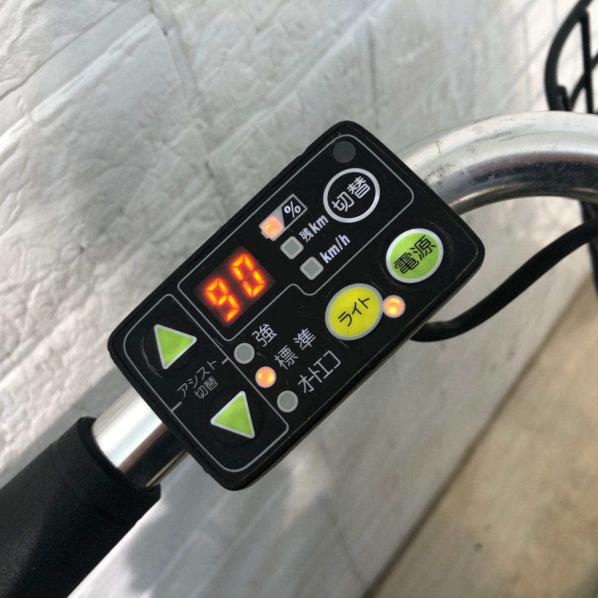 中古電動自転車 ブリヂストン HYDEE 2 ハイディ ツー ネイビー 26インチ YC026 