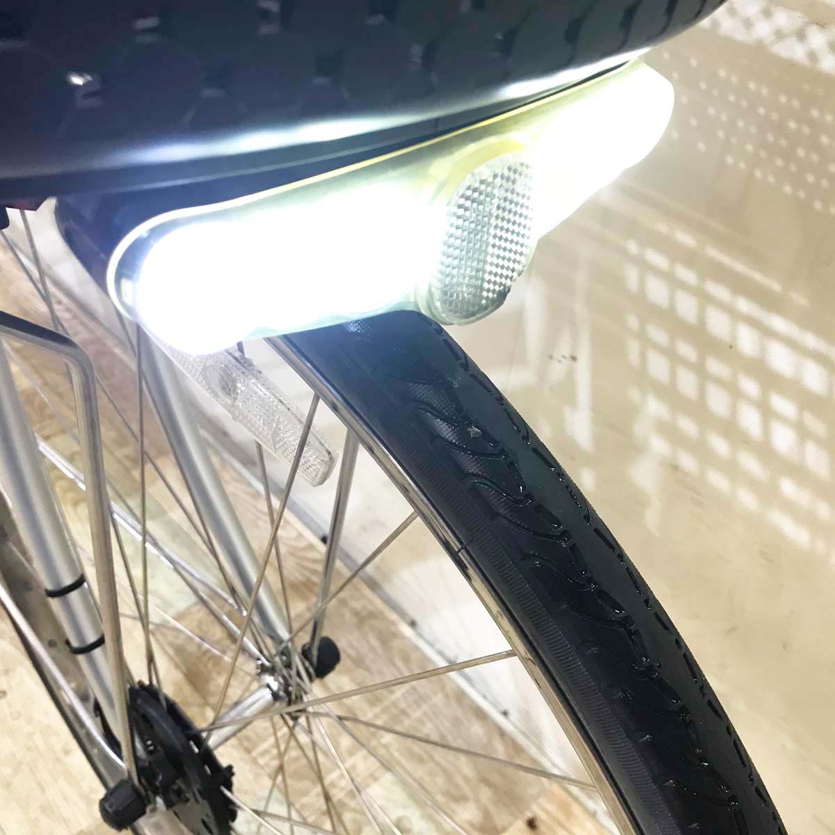 中古電動自転車 パナソニック ビビ DX シティ シルバー 27インチ KB009 