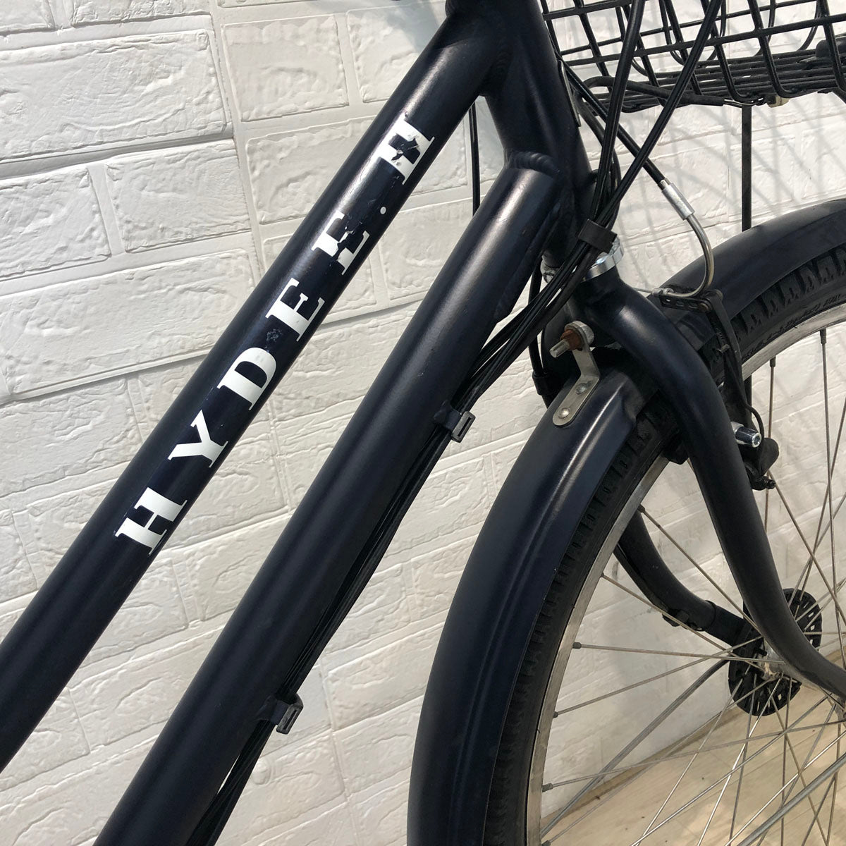 中古電動自転車 ブリヂストン HYDEE 2 ハイディ ツー ネイビー 26インチ YC026 