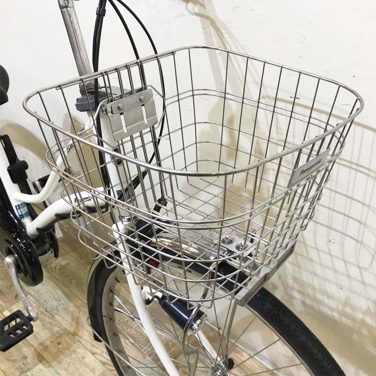 中古電動自転車 パナソニック ビビ ラッテ ホワイト 26インチ KB010
