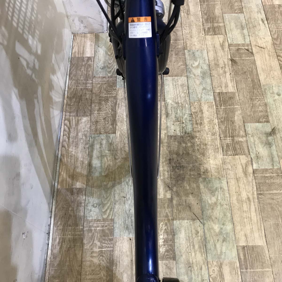 中古電動自転車 ヤマハ PAS ウィズ ネイビー 26インチ KG023
