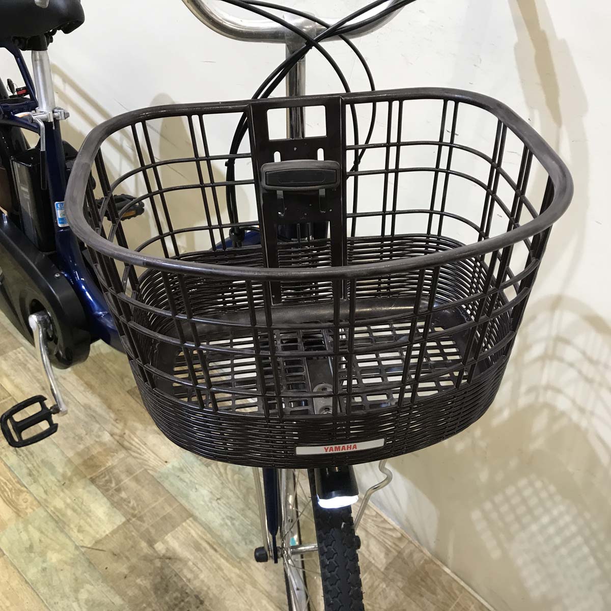中古電動自転車 ヤマハ PAS ウィズ ネイビー 26インチ KG023