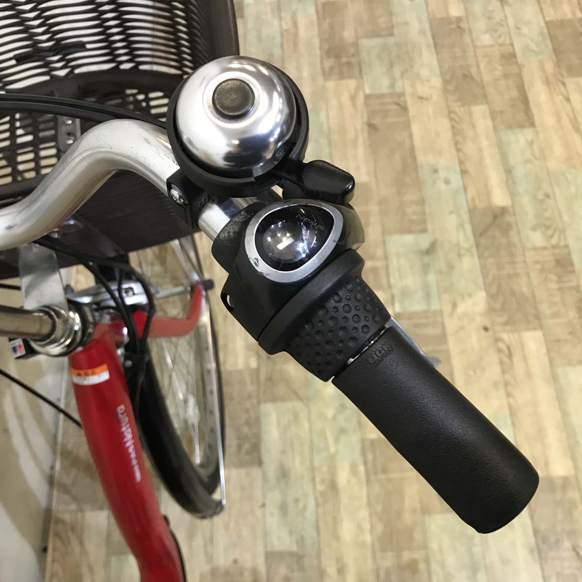 中古電動自転車  ヤマハ PAS ナチュラ XL スーパー レッド 26インチ KB011 
