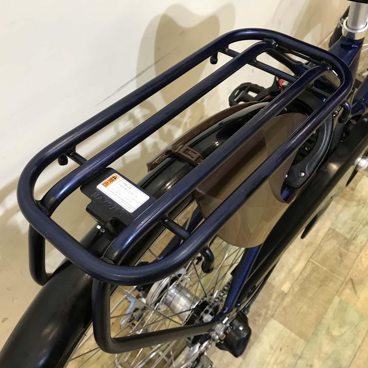 中古電動自転車 ヤマハ PAS ウィズ ネイビー 26インチ KG023
