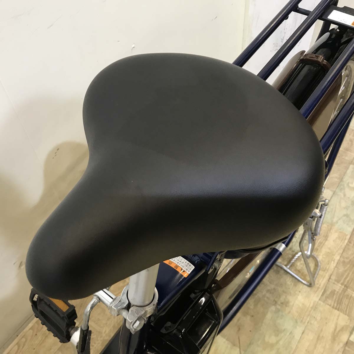 中古電動自転車 ヤマハ PAS ウィズ ネイビー 26インチ KG023