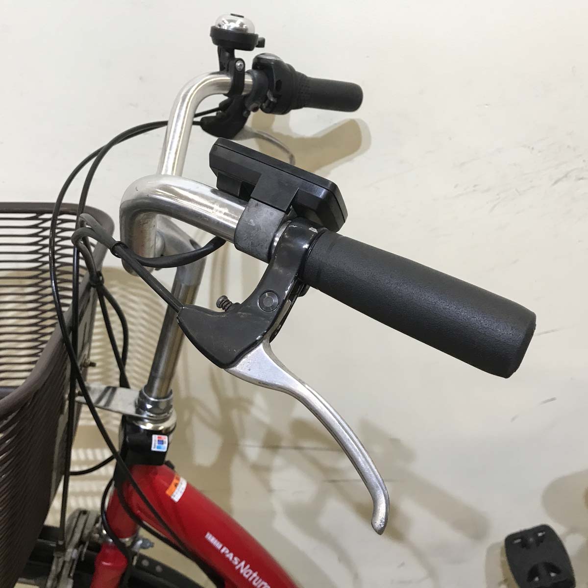 中古電動自転車  ヤマハ PAS ナチュラ XL スーパー レッド 26インチ KB011 