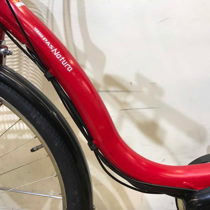 ヤマハ PAS ナチュラ XL スーパー レッド 26インチ KB011 【中古車】