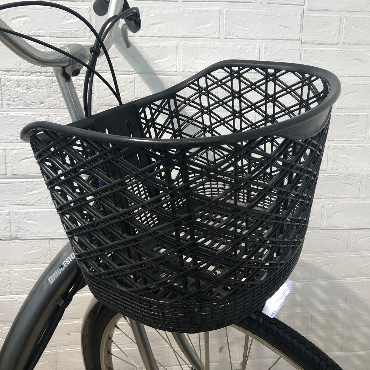 中古電動自転車 ブリヂストン アシスタ U DX シルバー 26インチ YC028