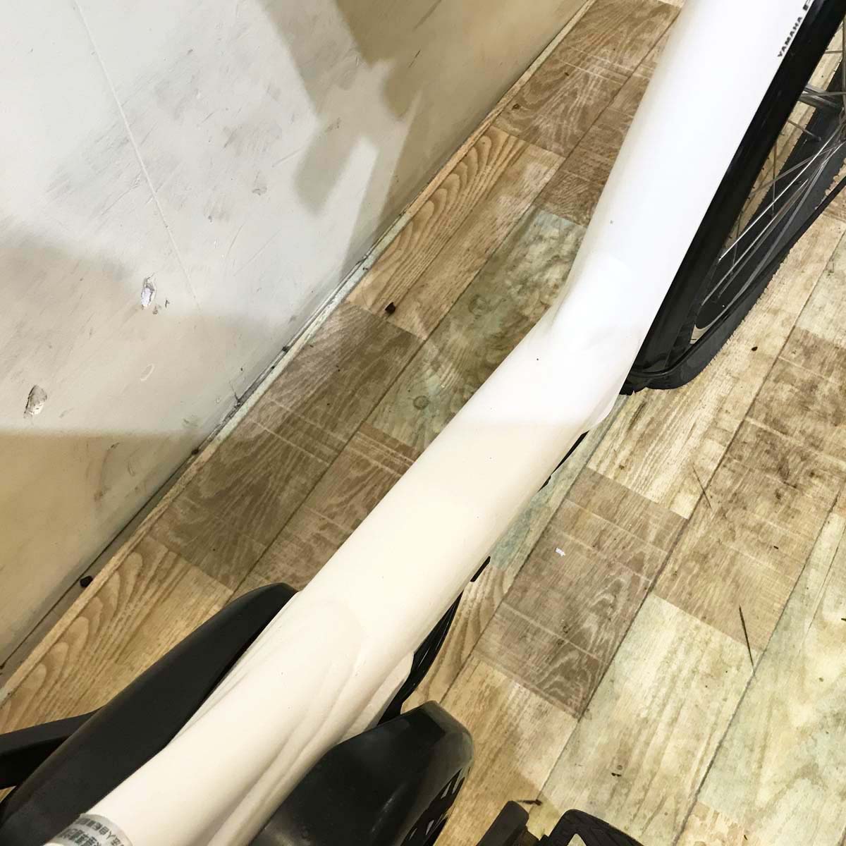 中古電動自転車 ヤマハ PAS Kiss mini パス キッス ミニ ホワイト 20インチ KB012