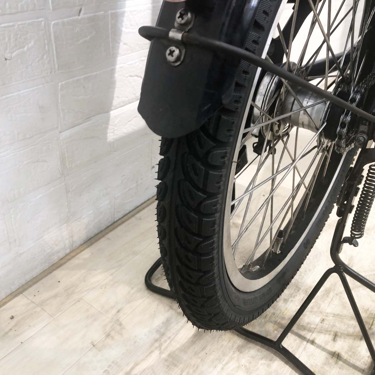 中古電動自転車 ブリヂストン ビッケポーラーe ブルー 20インチ YH045