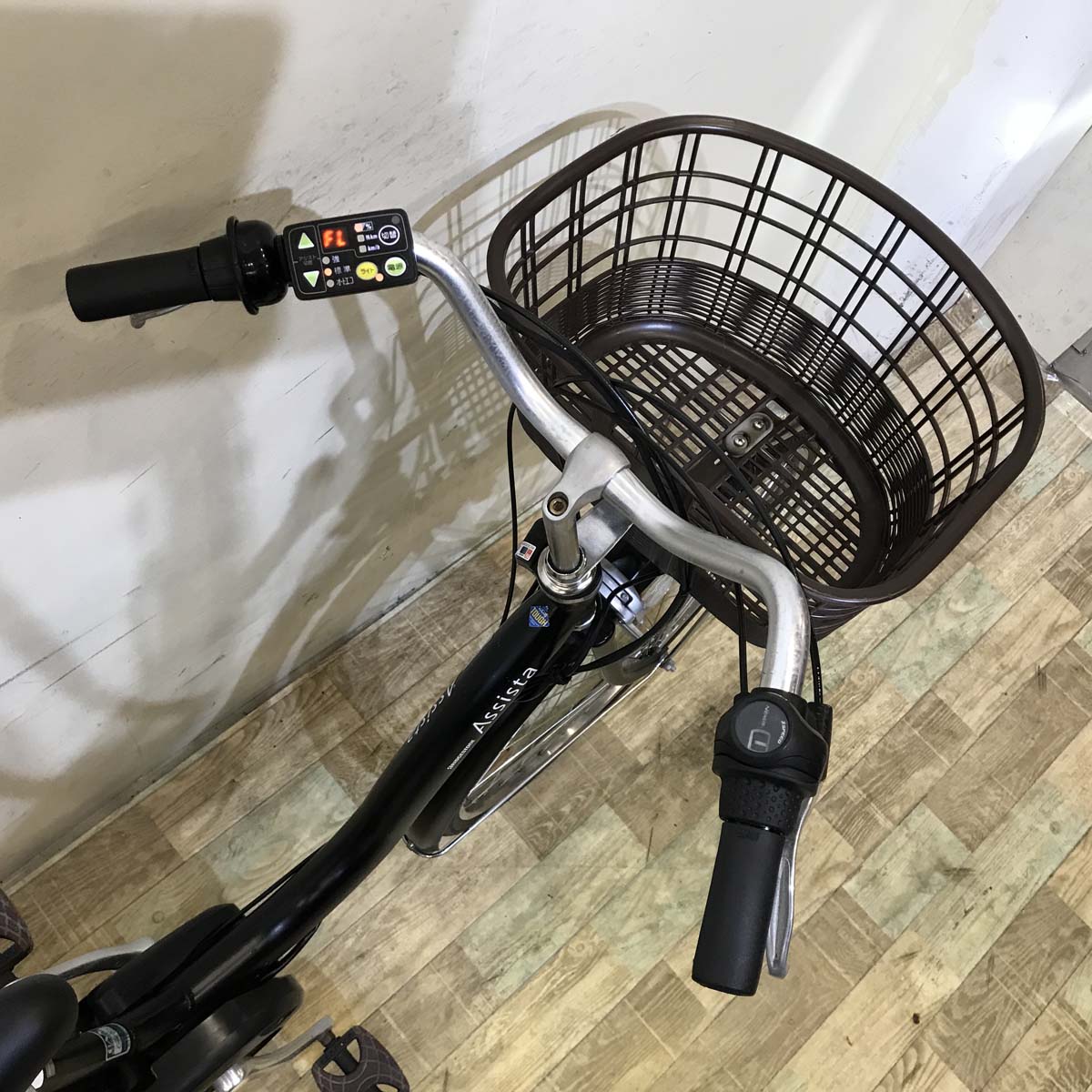 中古電動自転車 ブリヂストン アシスタDX ブラック 26インチ KG024