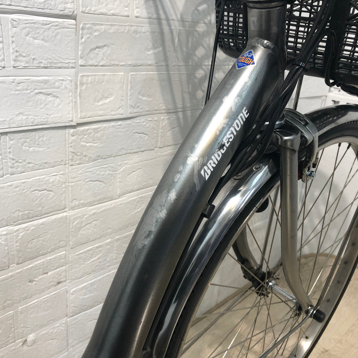 ブリヂストン アシスタ U DX シルバー 26インチ YC028 【中古車】