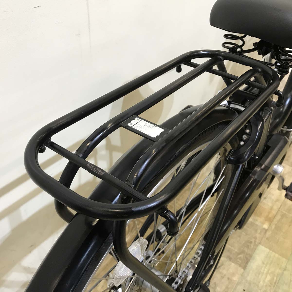 中古電動自転車 ブリヂストン アシスタDX ブラック 26インチ KG024