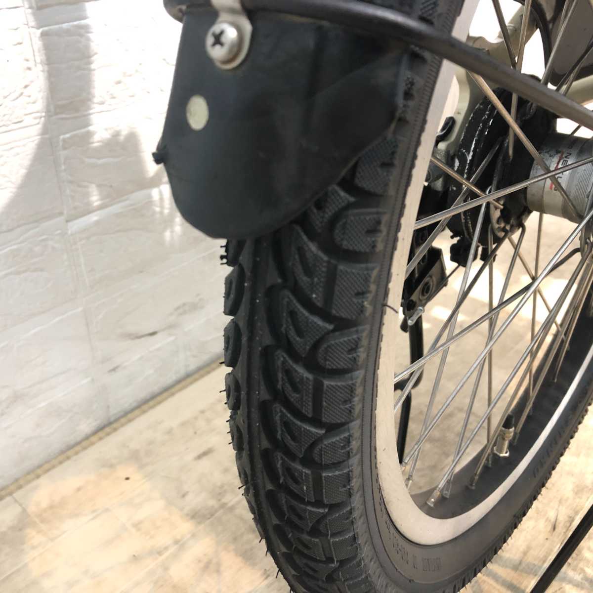 ヤマハ PAS Kiss mini XL パス キッス ミニ XL ベージュ 20インチ YQ012【中古車】