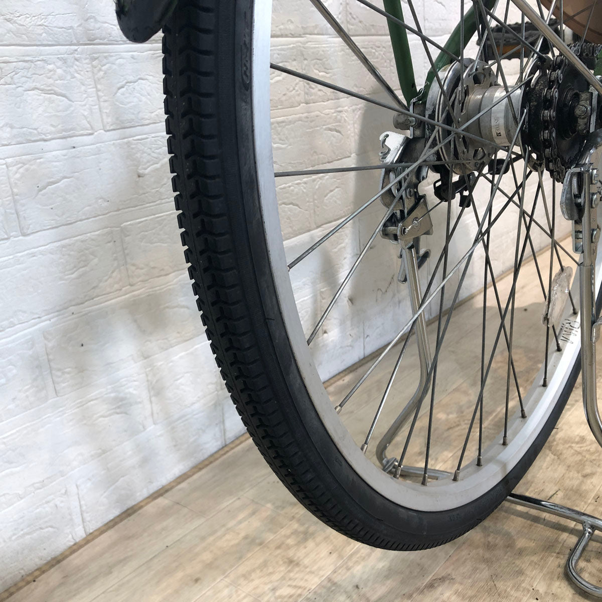 ブリヂストン アシスタ ファイン グリーン 26インチ YC029 【中古車】
