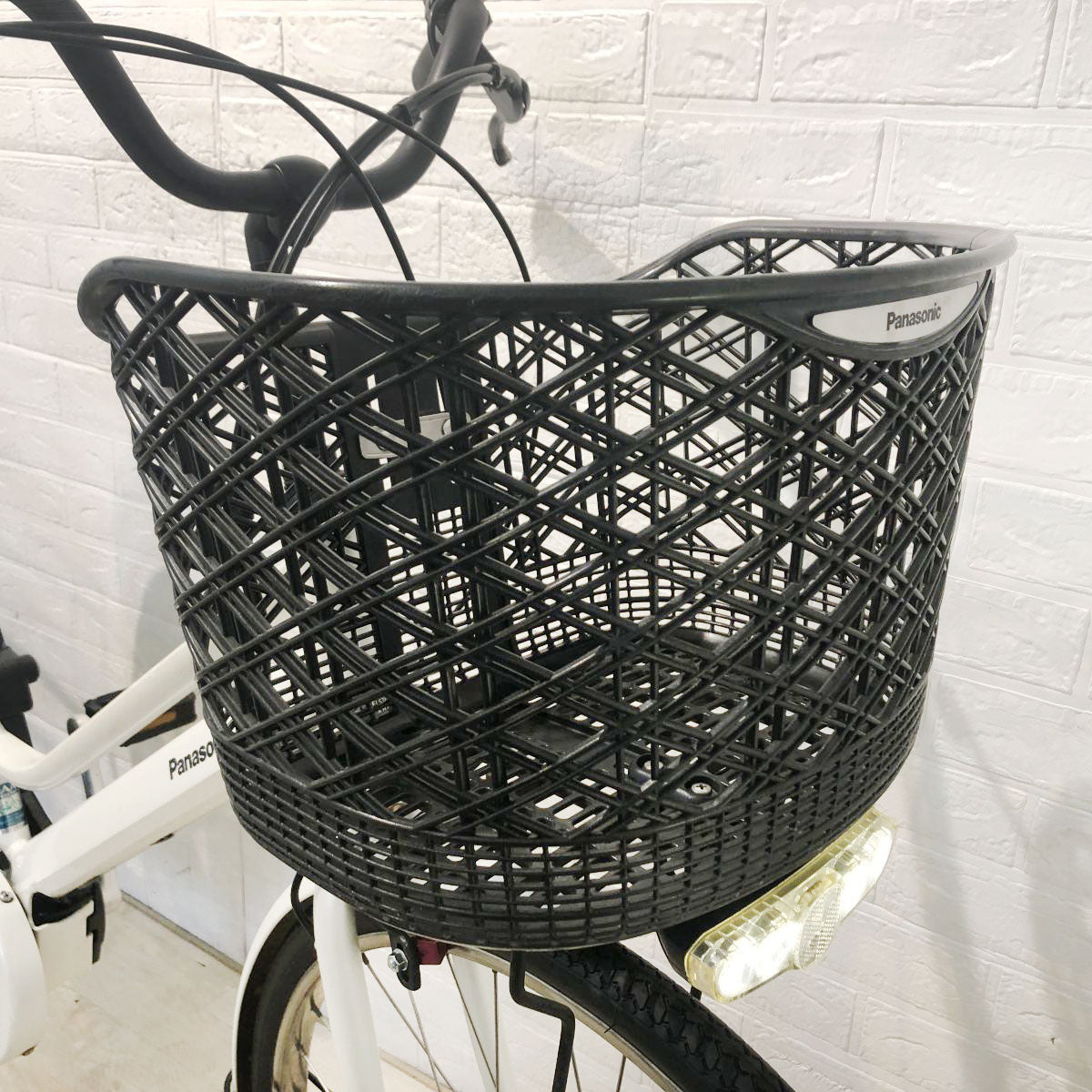 中古電動自転車 パナソニック ビビSXシティ ホワイト 26インチ YH046