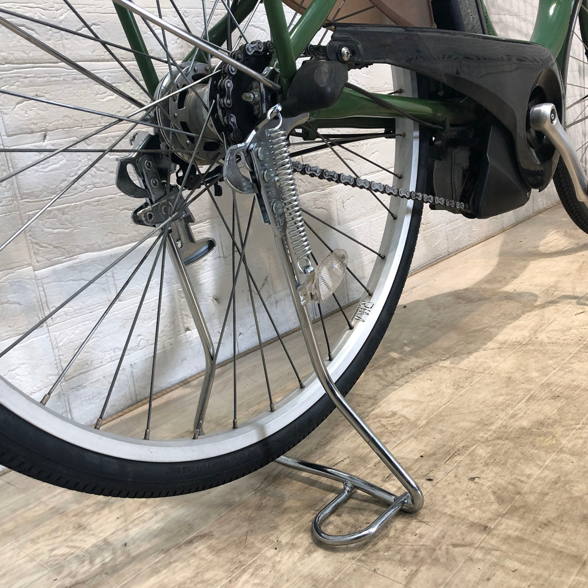 ブリヂストン アシスタ ファイン グリーン 26インチ YC029 【中古車】