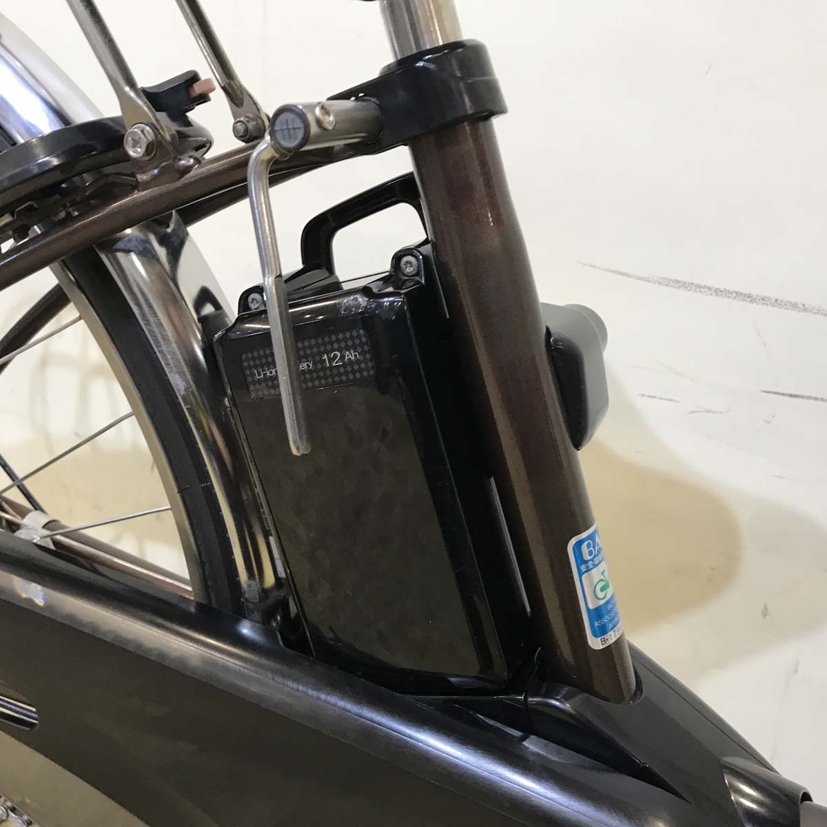 中古電動自転車 パナソニック ビビDX ブラウン 26インチ KG025